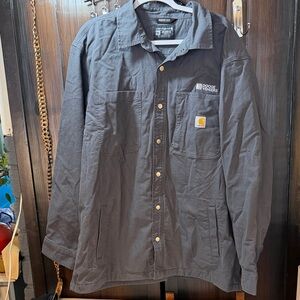 Carhartt Gray Shirt Jacket